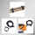 Klettband I Back to Back I 50 mm  x 4 m I in schwarz