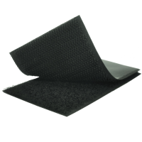 Klettverschluss extra stark selbstklebend in schwarz,...