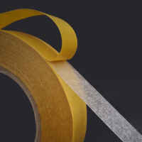 Papiervliesklebeband doppelseitig mit Acrylat-Klebstoff