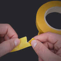 Papiervliesklebeband doppelseitig mit Acrylat-Klebstoff