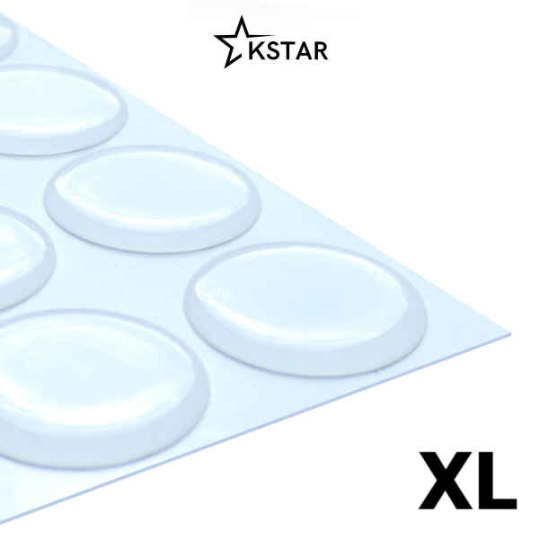Elastikpuffer selbstklebend extra stark XL B42 Ø 33mm x 3,0mm Höhe