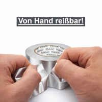 Alu Klebeband Isolierband extra starkin verschiedenen Breiten mit Liner