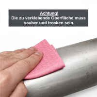 Alu Klebeband Isolierband extra starkin verschiedenen Breiten mit Liner
