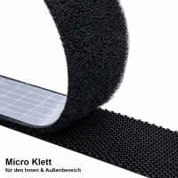 Klettband selbstklebend Extra stark Außenbereich...