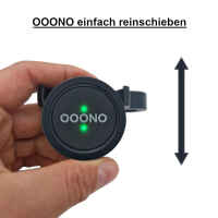 Halterung kompatibel für OOONO NO1 CO-Driver anbringbar an der Sonnenblende, extra verstärkter Halter