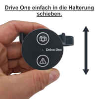 Drive One 1 Halterung kompatibel fanbringbar an Sonnenblende