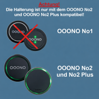 Halterung OOONO NO2 anbringbar an Lüftungsgitter, magnetisch SM