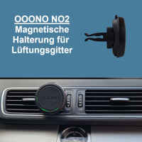 Halterung OOONO NO2 anbringbar an Lüftungsgitter, magnetisch SM