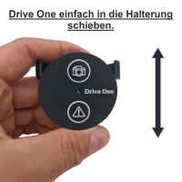 Drive One 1 Halterung kompatibel anbringbar an Lüftungsgitter Halter