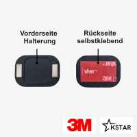 Magnetische Halterung anbringbar mit Klebepad, passend für Tom Verkehrs-Assistent