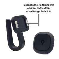 Magnetische Halterung anbringbar an Sonnenblende, passend für Tom Verkehrs-Assistent